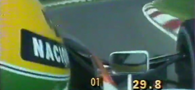 Kapaszkodj: így száguldott Senna a Hungaroringen