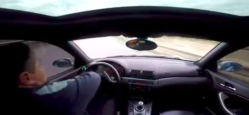 VIDEÓ: Száguldozásba kezdett a BMW sofőrje, persze, hogy baleset lett a vége – a kamera pedig mindent felvett