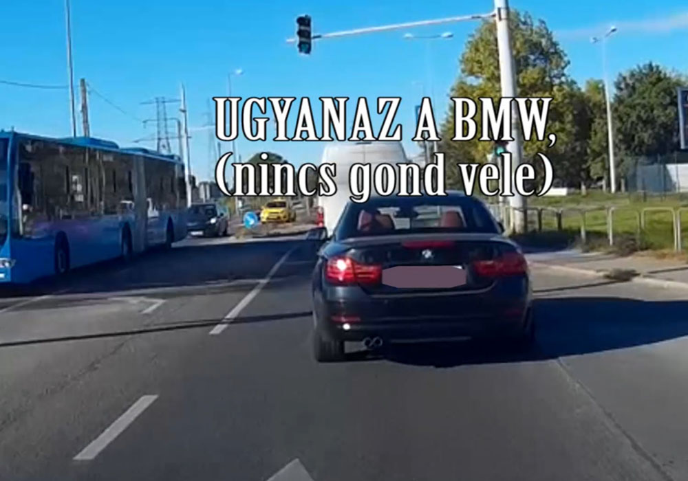 VIDEÓ: Elegünk van a BMW-s sztereotípiákból. Nem autófüggő, ITT A BIZONYÍTÉK