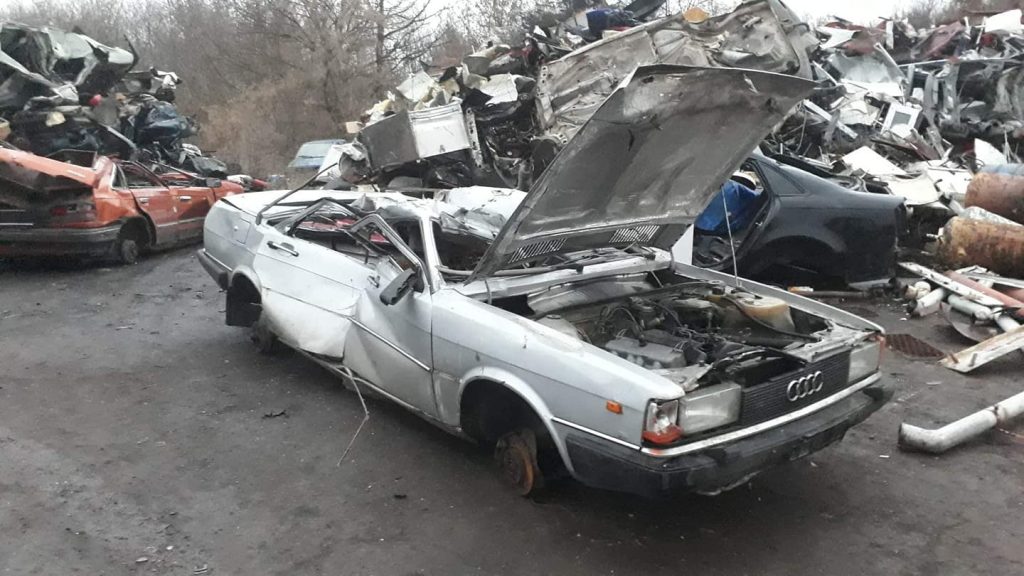 Előkerült a nemrég ellopott öreg Audi is