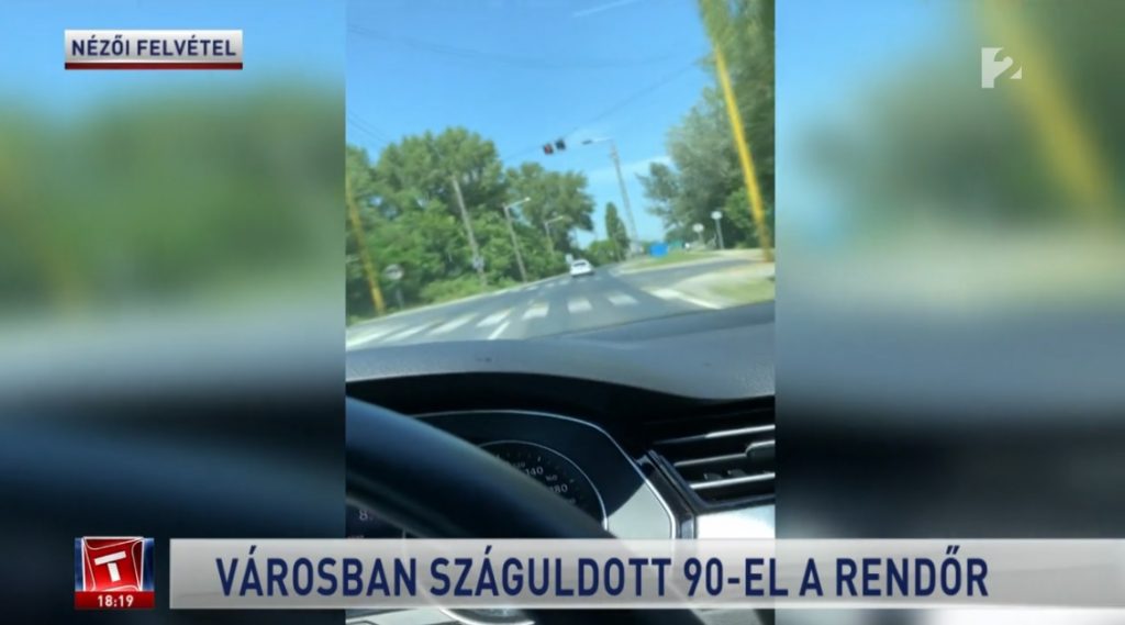 VIDEÓ: Ezt gondoljuk a szabálytalankodó rendőrökről