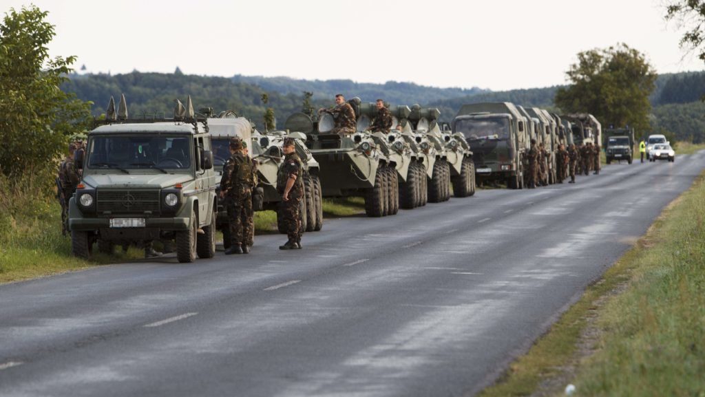 Katonai konvojok vonulása várható az elkövetkezendő napokban az autópályákon