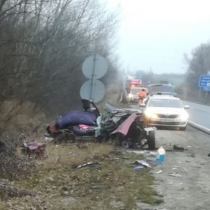 FOTÓK: Durva baleset történt az M2-es autóúton