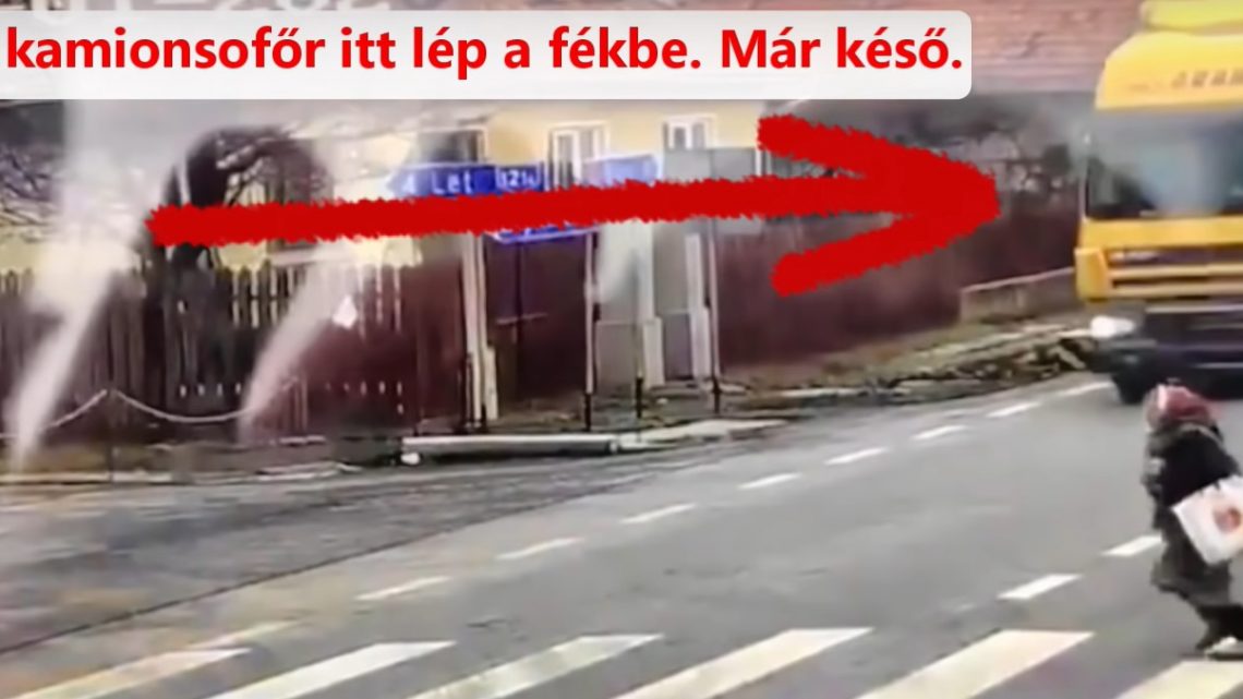 VIDEÓ: Ez a gyalogos sokat tett érte, hogy megsérüljön VIDEÓ: Ez a gyalogos sokat tett érte, hogy megsérüljön