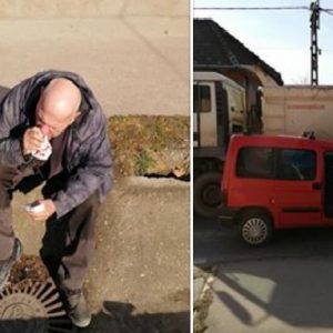 FOTÓK: Nem állt meg a STOP táblánál, karambolozott, majd megütötte a vétlen sofőrt a dühös autós