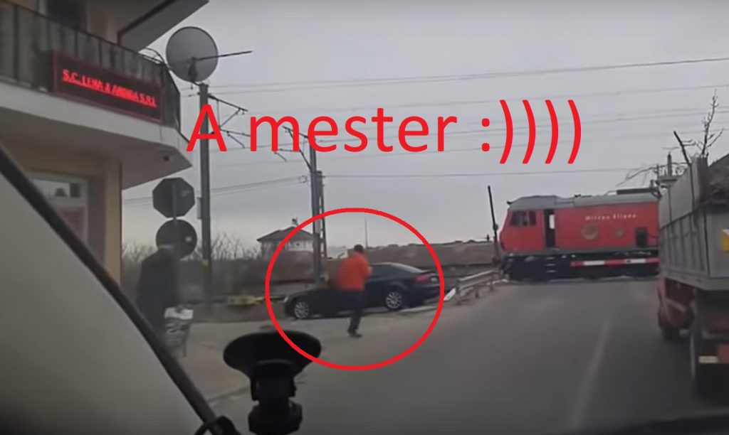Sírunk: Megállította a vonatot, hogy kiugorjon egy kávéra – VIDEÓ