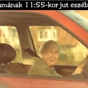 VIDEÓ: Amikor a nagyinak 11:55-kor jut eszébe, hogy nincs otthon tejföl