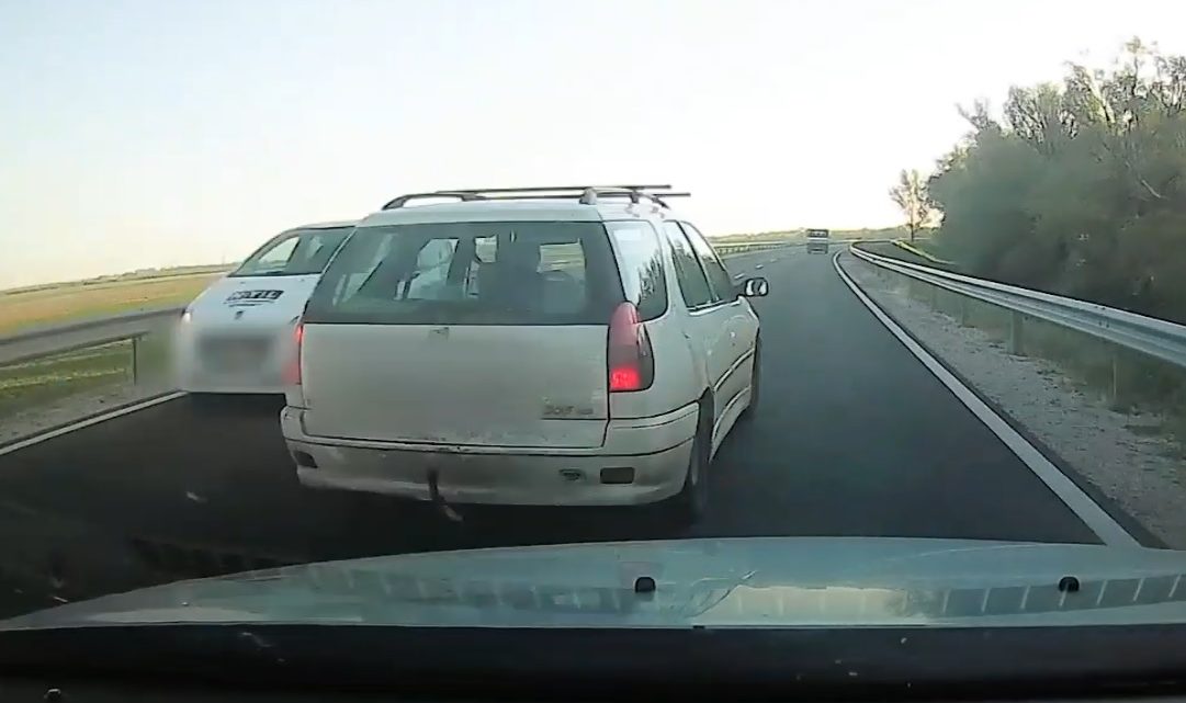 VIDEÓ: Hajmeresztő előzés a 6-os úton, ma reggel VIDEÓ: Hajmeresztő előzés a 6-os úton, ma reggel