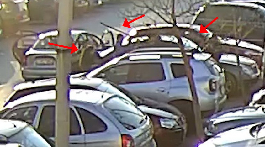 VIDEÓ: Szabálytalan parkolásra figyelmeztette az őr az autóst – Golfütővel és botokkal verték meg érte
