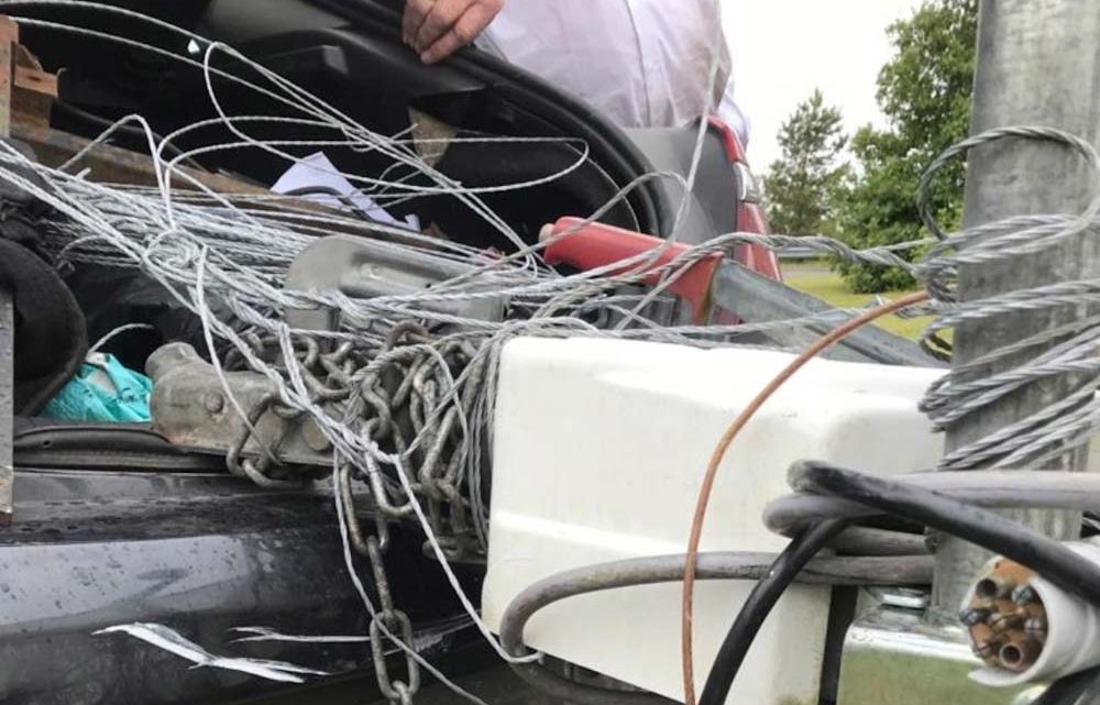 Nem volt vonóhorga. Megoldotta a lakókocsi vontatását Nem volt vonóhorga. Megoldotta a lakókocsi vontatását