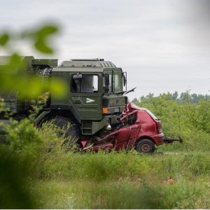 FOTÓK: Két fiatal vesztette életét a tegnapi bajai frontális ütközésben