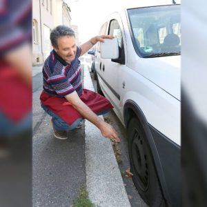 Irtotta a tilosban parkoló autók kerekeit a magyar buszvezető Németországban