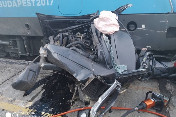 FOTÓK: Halálos vasúti baleset történt pénteken Ikrénynél