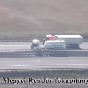 VIDEÓ: Ismét helikopterek bevetésével szűrték a szabálytalan járművezetőket Vas megyében