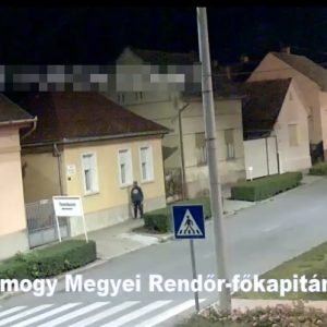 VIDEÓ: Térfigyelő rögzítette, ahogy részegen próbált autót lopni, csak hát nem jött össze