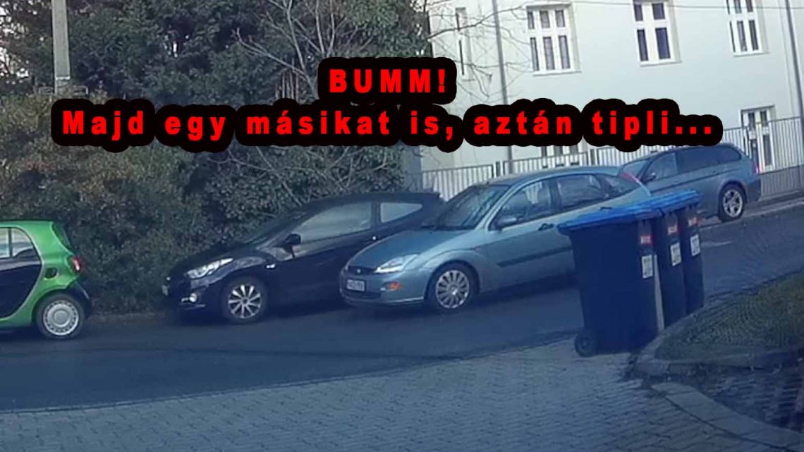 VIDEÓ: Két autót zúzott le, az egyiket a kamera előtt. Azt hittük megállt, de nem VIDEÓ: Két autót zúzott le, az egyiket a kamera előtt. Azt hittük megállt, de nem