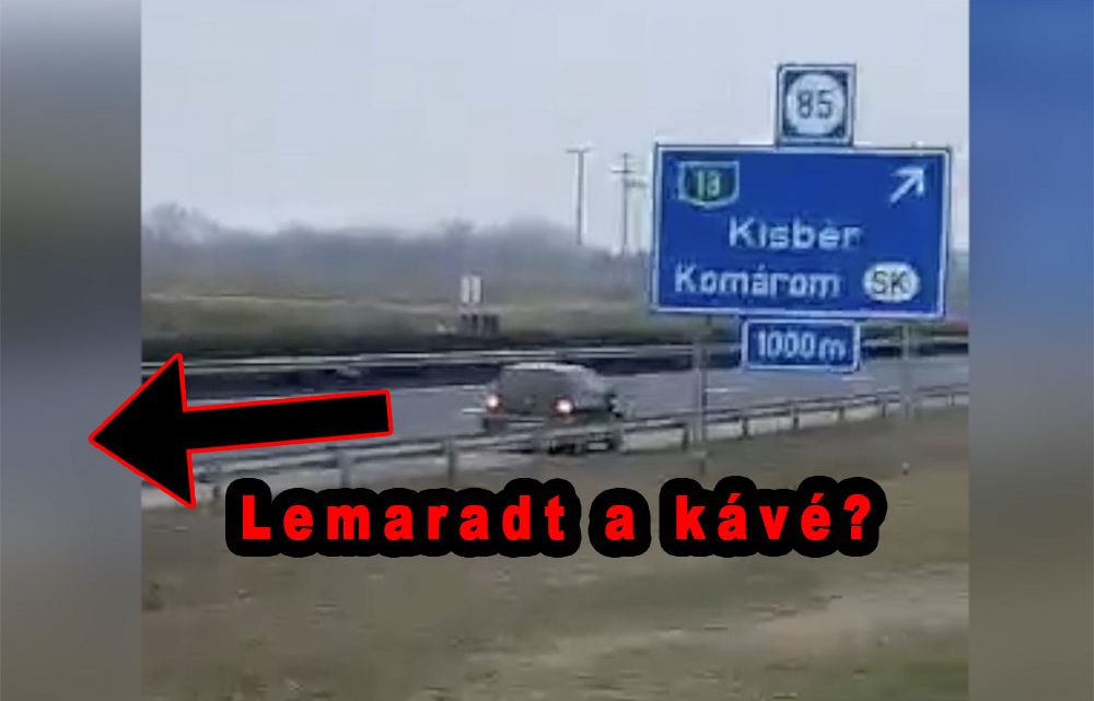VIDEÓ: Talán kiment volna pihenni – A pihenőből kamerázták, ahogy tolatni kezdett az M1-esen VIDEÓ: Talán kiment volna pihenni – A pihenőből kamerázták, ahogy tolatni kezdett az M1-esen