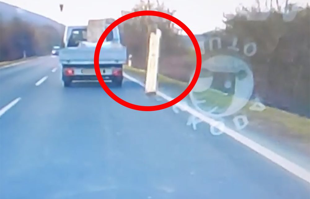 VIDEÓ: Elszabadult a platóra nem megfelelően rögzített gerenda VIDEÓ: Elszabadult a platóra nem megfelelően rögzített gerenda