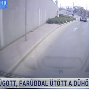 RIPORT: A rendőrök még aznap elfogták és felfegyverkezve elkövetett garázdaság bűntett megalapozott gyanúja miatt kihallgatták