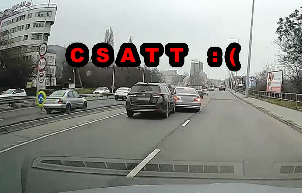 VIDEÓ: Dühből rántotta a BMW-s a Toyota elé a kormányt, el is kaszálta azt VIDEÓ: Dühből rántotta a BMW-s a Toyota elé a kormányt, el is kaszálta azt