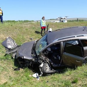 FOTÓK: Halálos kimenetelű, frontális baleset történt reggel Hódmezővásárhely közelében