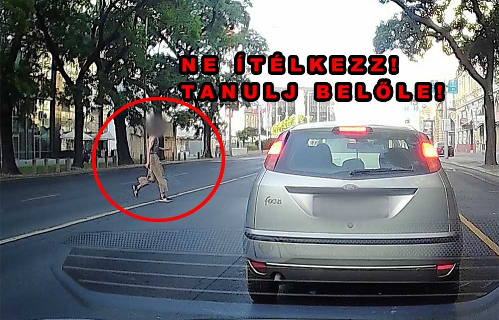 Felvétel készült róla, ahogy elgázolnak egy gyalogost ma reggel, a Váci úton Felvétel készült róla, ahogy elgázolnak egy gyalogost ma reggel, a Váci úton