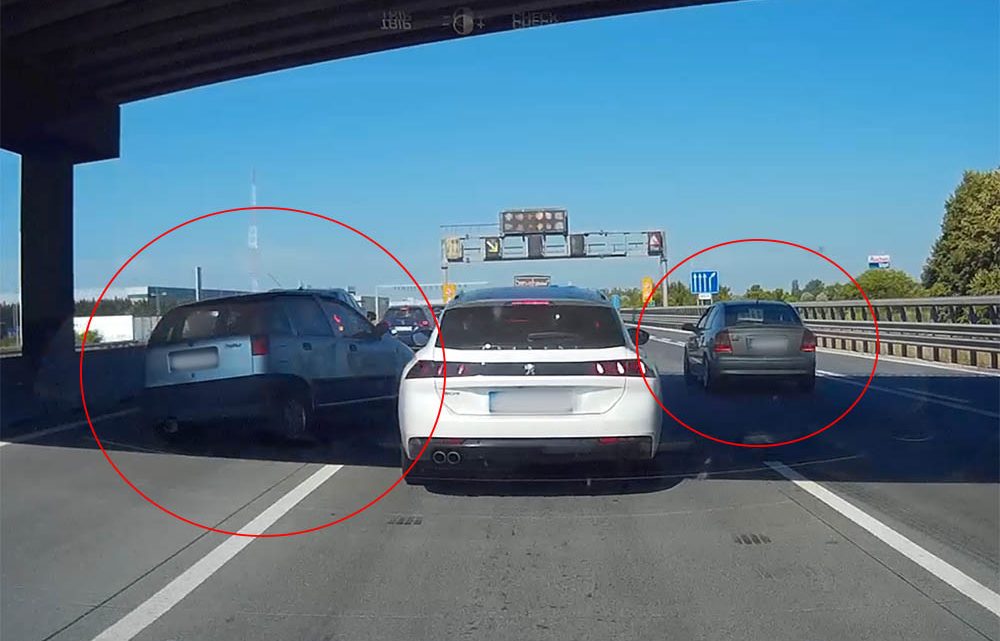VIDEÓ: Nem tudott megállni az M0-son, ezért elrántotta és egy Opelnek ütközött VIDEÓ: Nem tudott megállni az M0-son, ezért elrántotta és egy Opelnek ütközött