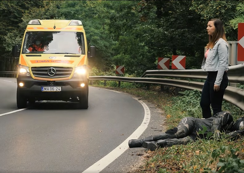 VIDEÓ: Megrázó videóval hívja fel a figyelmet a motorozás veszélyeire a Balesetmegelőzési Bizottság