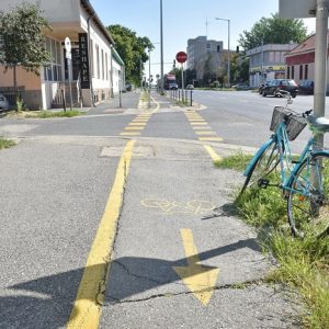 Szabálytalan kerékpárost ütött el egy autós Szombathelyen