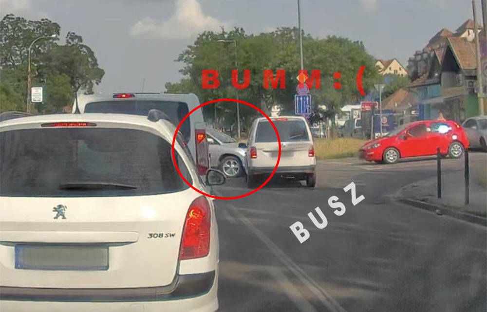 VIDEÓ: Mindkettő megszegte a KRESZ-t. Baleset lett belőle VIDEÓ: Mindkettő megszegte a KRESZ-t. Baleset lett belőle