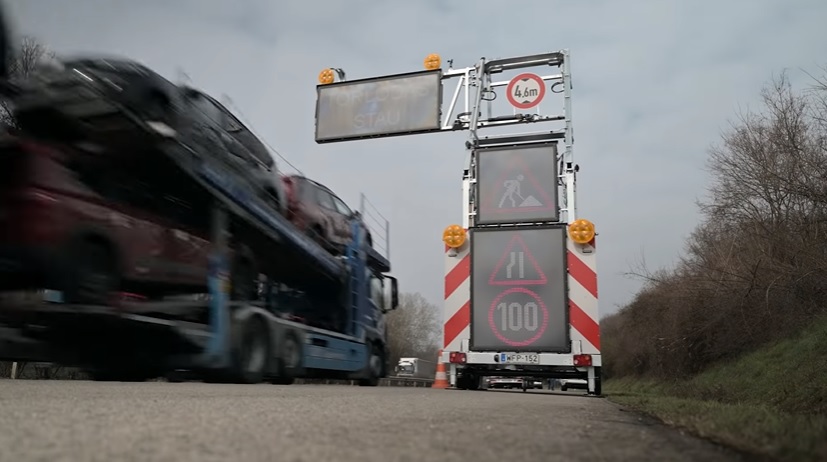 VIDEÓ: Új, modern biztonsági eszközöket szerzett be a Magyar Közút, a dolgozók biztonságáért