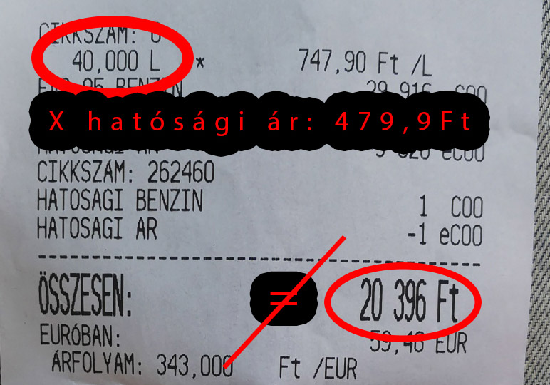 Miskolcon drágább volt a hatósági ár, mint Balatonföldváron