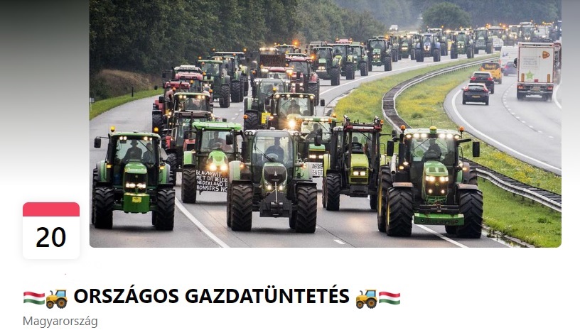 Nem érdekli a rendőrség, tiltott területen is vonulna traktorokkal augusztus 20-án Budapesten a gazdatüntetés szervezője!