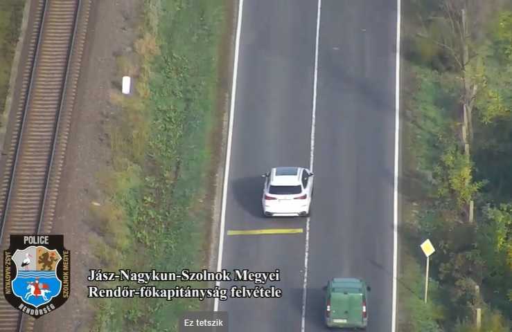 VIDEÓ: Ismét levegőbe emelkedett a rendőrségi drón és hatásosnak is bizonyult