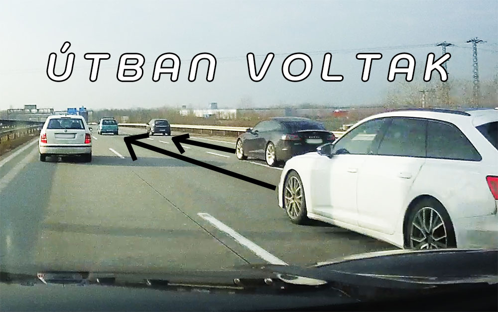 Tesla és Audi “játékát” “zavarta meg” a többi közlekedő – Megoldották…