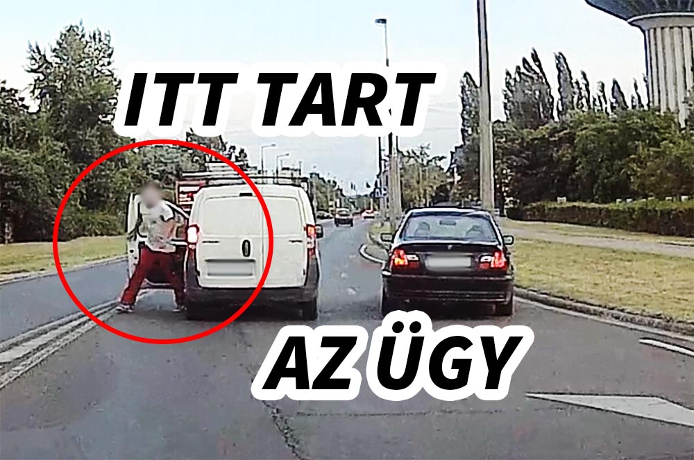 Itt tart az ügy: Az ügyészség közúti veszélyeztetés bűntette miatt emelt vádat – VIDEÓ
