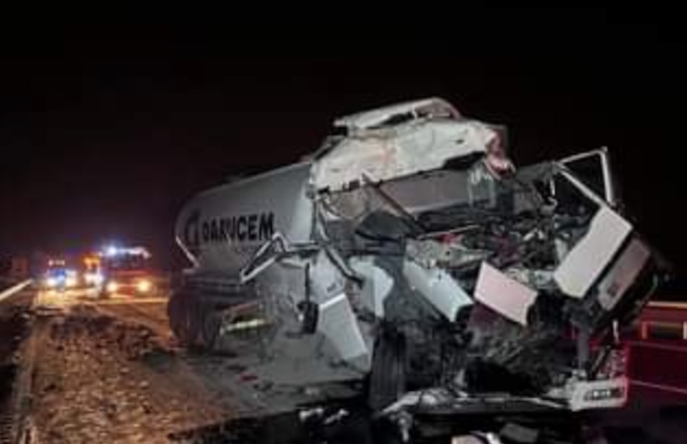 Videó: Két kamion ütközött az M1-es autópályán