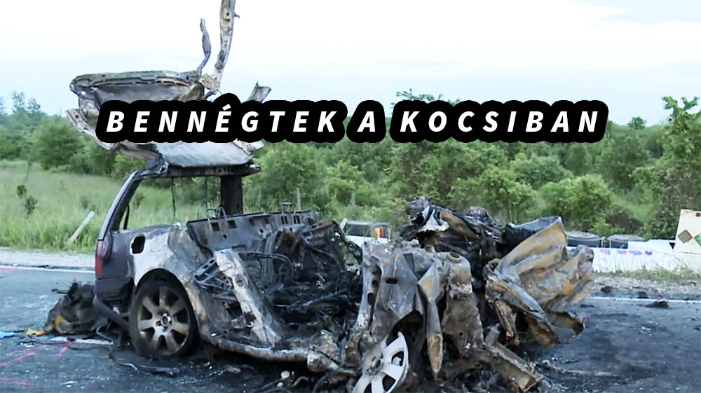 VIDEÓ: Egy házaspár égett benn a roncsban. Tartálykocsival ütköztek