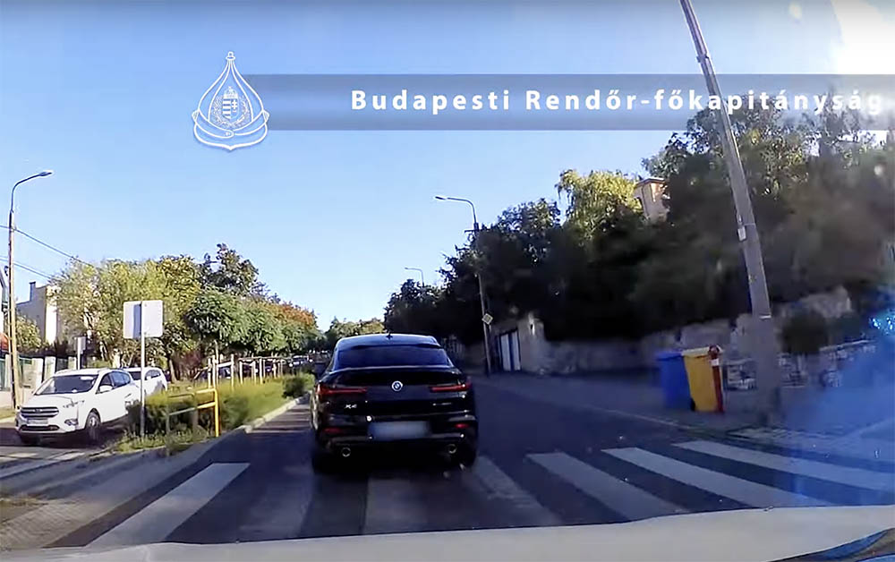 VIDEÓ: Pofátlan(tan)ítás – Luxus-sportkocsi is fennakadt a rostán a II. kerületben