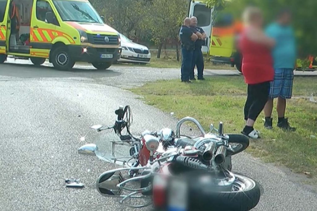 VIDEÓ: Egy 13 éves fiú is súlyosan megsérült a motorbalesetben egy élménymotorozáson