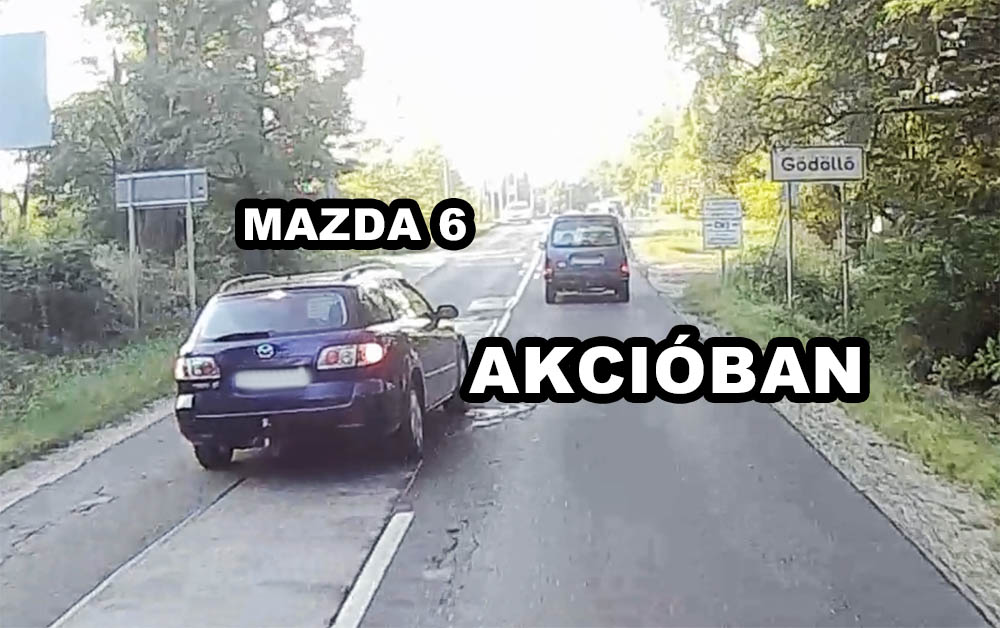 VIDEÓ: Íme a Need For Speed Gödöllőn, egy Mazda 6-tal