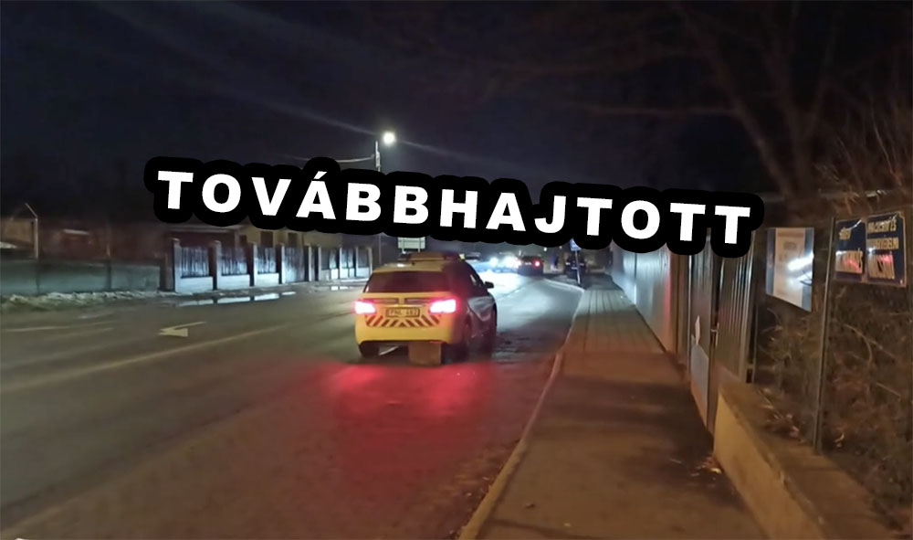 VIDEÓ: Áthajtott az úton fekvő férfin, majd továbbment
