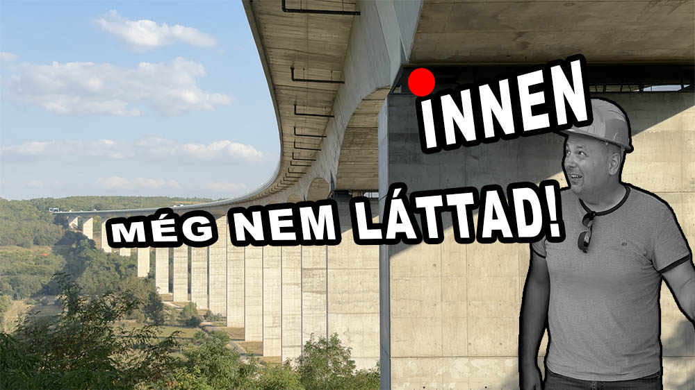 VIDEÓ: Megmutatjuk belülről a Kőröshegyi völgyhidat! Megnéztük milyen mély a híd ürege