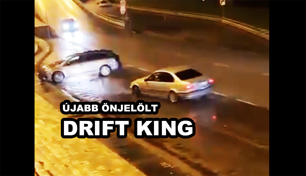 VIDEÓ: Driftelni próbáló sofőr tartotta fel a forgalmat Szegeden