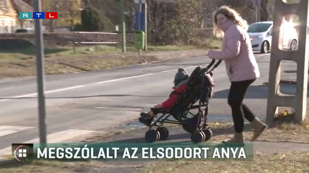 RIPORT: Megszólalt az édesanya, akit majdnem gyermekével együtt gázoltak el egy 18. kerületi gyalogátkelőn