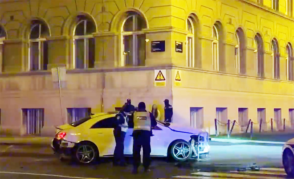 9 rendőr üldözte a 170-nel száguldó autóst Zágrábban – VIDEÓ – Alaposan meglepte a rendőröket, amikor elkapták