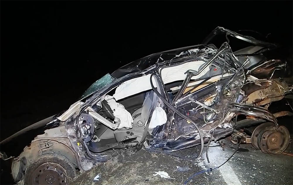 Áttérhetett az autó a szembesávba, valószínűleg ezért történt a baleset – VIDEÓ