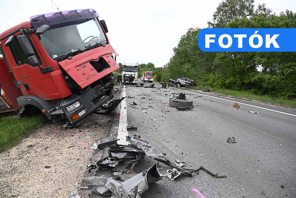 Hatalmas baleset történt az M2-es autóúton Vácnál