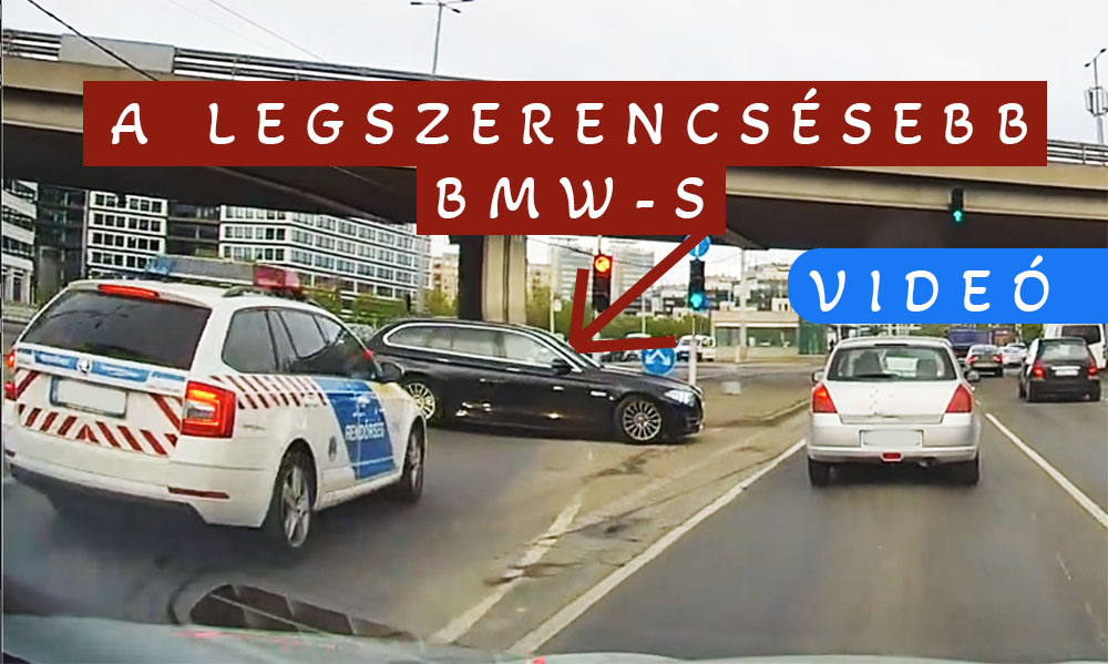 Megmutatjuk Budapest legszerencsésebb BMW sofőrjét