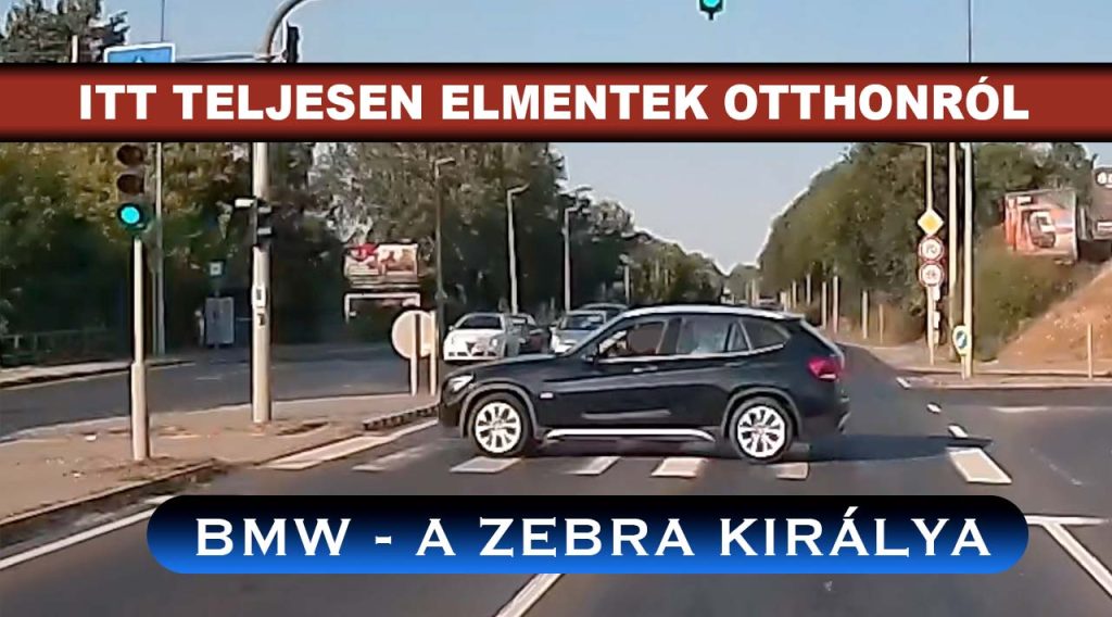 Alaposan meglepte olvasónkat egy gyalogos álcát öltött BMW